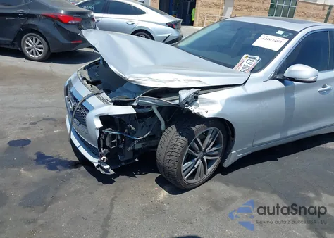 2014 Infiniti Q50 Premium из США, поврежденный, VIN JN1BV7AP3EM679697